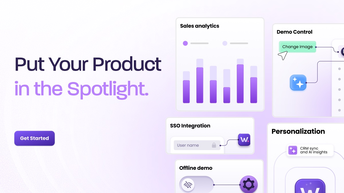 Walnut demo platform for sales teams